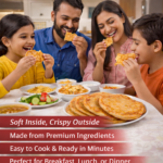 Ajwa Foods Frozen Paratha – Unfried | Soft & Crispy | Pack of 6pcs | 18 PCs | 30 PCs - Image 3