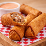 Frozen Bar B Que Chicken Cheese Rolls (12 PCs) | Crispy & Juicy – Ajwa Foods - Image 2