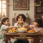 Ajwa Foods Ramzan Special Kids Combo – Nuggets, Burger Patties & 1KG Fries + 2 FREE 300ml Pepsi - Image 2